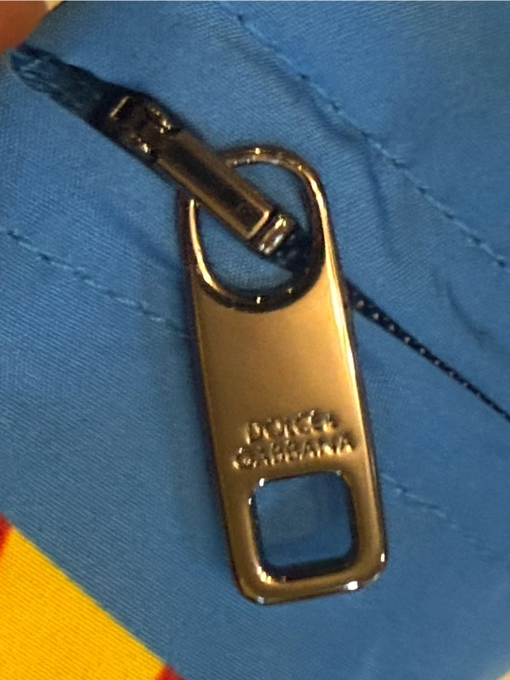 Dolce & Gabbana Carretto Oversized Nylon Wristlet